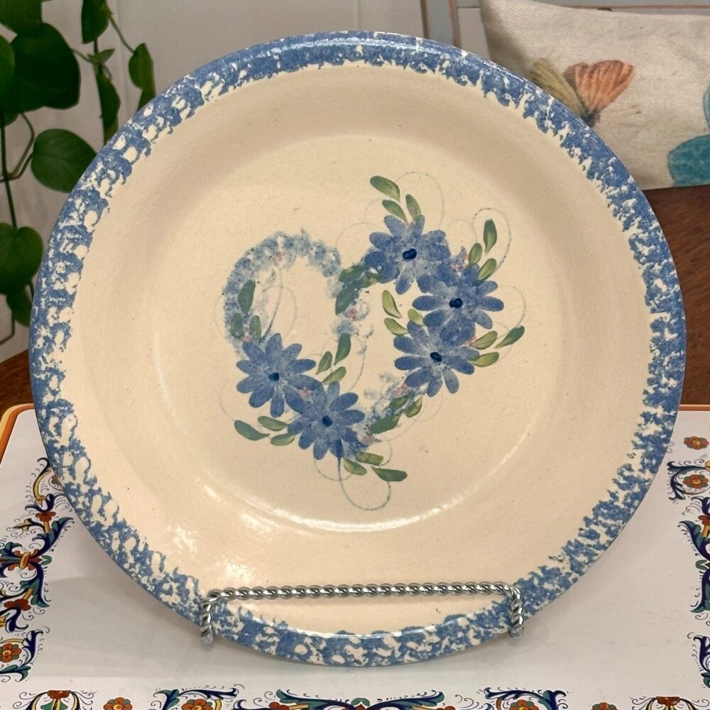 vintage East Texas Pottery pie dish/pie plate
